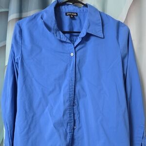 George Royal Blue Long-Sleeve Shirt